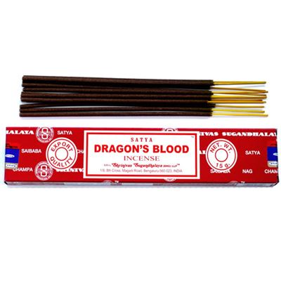 Dragons Blood Satya Incense Sticks 15g Box